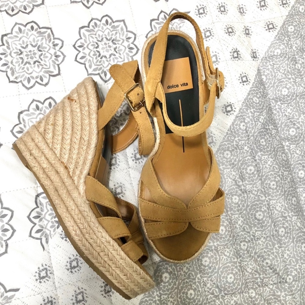 Dolce Vita espadrille wedges